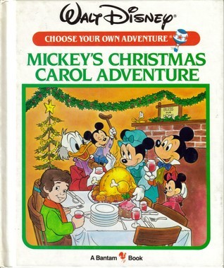 Mickey's Christmas Carol Adventure book cover