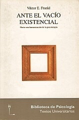 Ante el vacío existencial book cover