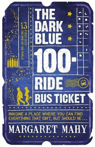 The Dark Blue 100-Ride Bus Ticket book cover