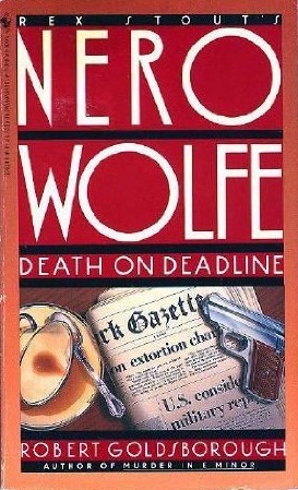 Rex Stout's Nero Wolfe Mysteries book cover 2