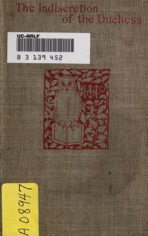 The Indiscretion of the Duchess book cover