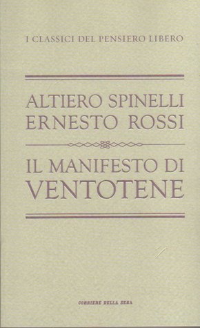 Il manifesto di Ventotene