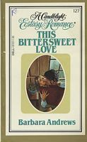 This Bittersweet Love book cover