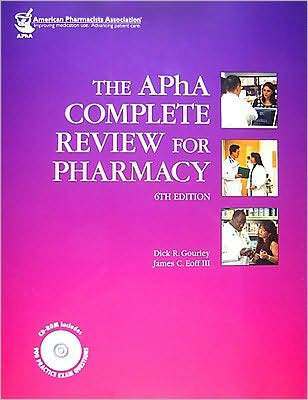 The APHA Complete Review for Pharmacy by Dick R. Gourley | Goodreads