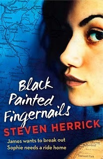 Black Painted Fingernails cover