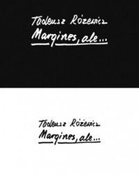 Margines, ale... book cover