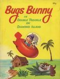 Bugs Bunny in Double Trouble on Diamone Island book cover
