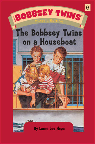 The Bobbsey Twins on a Houseboat book cover