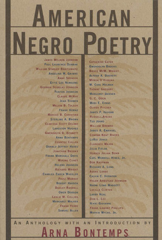American Negro Poetry book cover