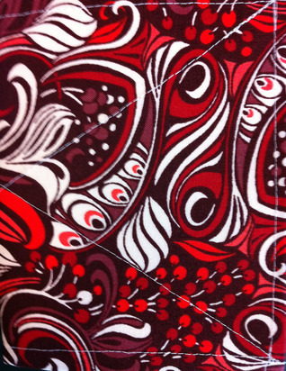 Little Red Leaves Textile Series book cover 3