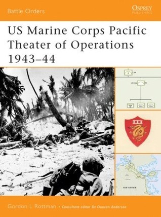 US Marine Corps Pacific Theater of Operations 1943–44 book cover