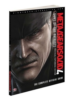 Metal Gear Solid 4 book cover