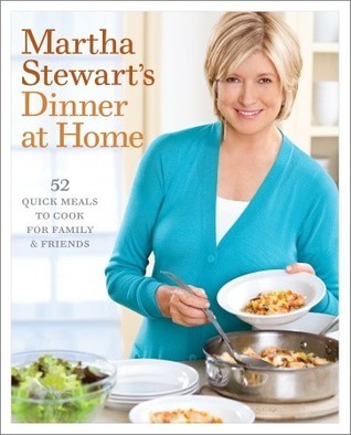 Martha Stewart's Dinner at Home book cover