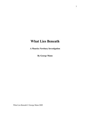 What Lies Beneath book cover