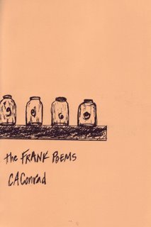 The Frank Poems book cover