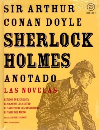Sherlock Holmes anotado book cover