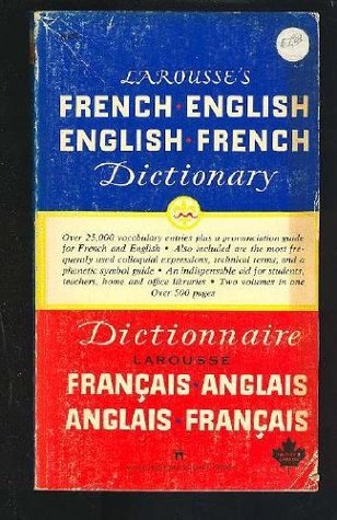 Larousse's Dictionary French- English English-french by Marguerite ...