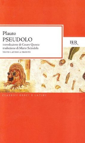 Pseudolo - testo latino a fronte book cover