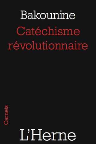 Catéchisme révolutionnaire book cover