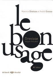 GREVISSE le bon usage 第十三版 Amazon.com: Le Bon usage 2017 - reference de grammaire
