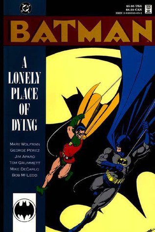 Batman Post-Crisis book cover 1