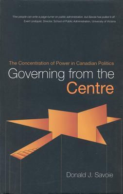 Governing from the Centre book cover