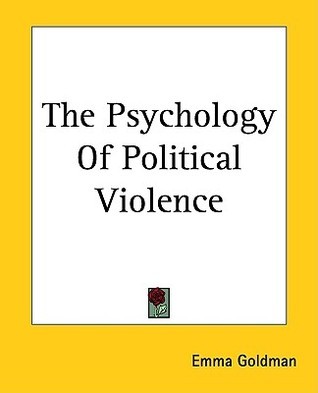 The Psychology Of Political Violence book cover