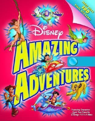 Disney Amazing Adventures: A Sticker-Activity Book by Walt Disney ...