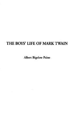 The Boys' Life of Mark Twain book cover