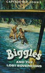 Biggles and the Lost Sovereigns book cover