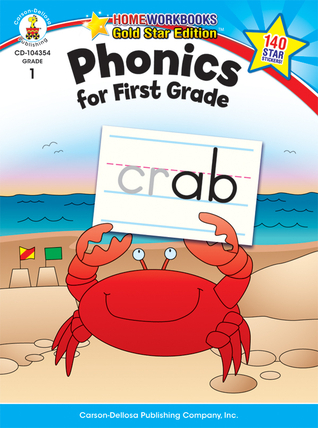 Phonics for First Grade, Grade 1: Gold Star Edition by Carson ...
