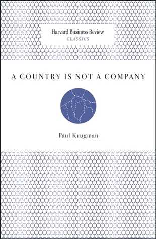 A Country Is Not a Company book cover