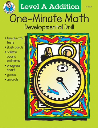 One-Minute Math Developmental Drill, Grades 1-2, Level A Addition by ...