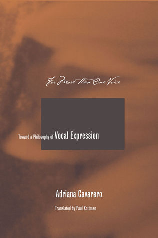 For More than One Voice book cover