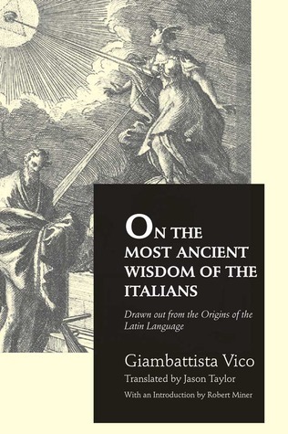 On the Most Ancient Wisdom of the Italians book cover