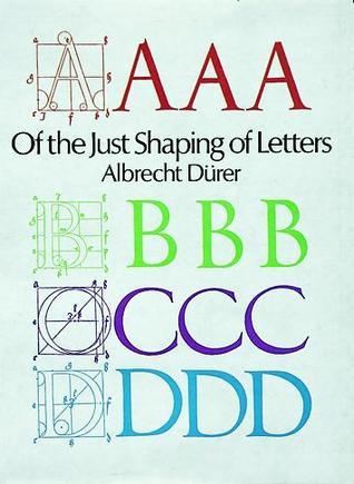 Of the Just Shaping of Letters book cover