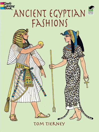 Ancient Egyptian Fashions Coloring Book book cover