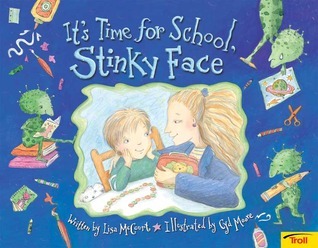 It's Time For School, Stinky Face book cover