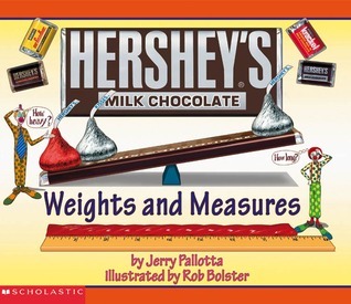 Hershey's Milk Chocolate Weights And Measures Book book cover