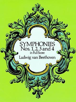 Symphonies Nos. 1, 2, 3 and 4 in Full Score book cover