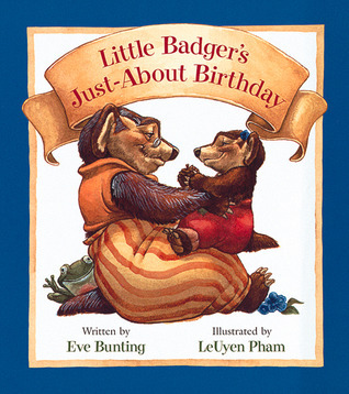 Little Badger's Just-About Birthday book cover