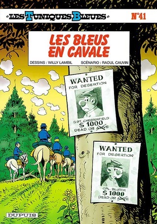 Les bleus en cavale book cover