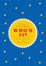 Who's #1?  The Science of Rating and Ranking
