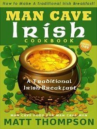 The Man Cave Irish Cookbook book cover