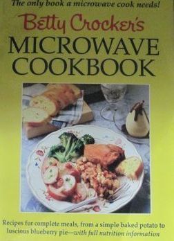 Betty Crocker's Microwave Cookbook book cover