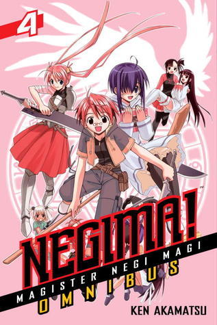 Negima! Magister Negi Magi, Omnibus 4 book cover