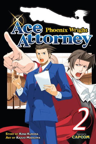 Phoenix Wright: Ace Attorney book cover 2