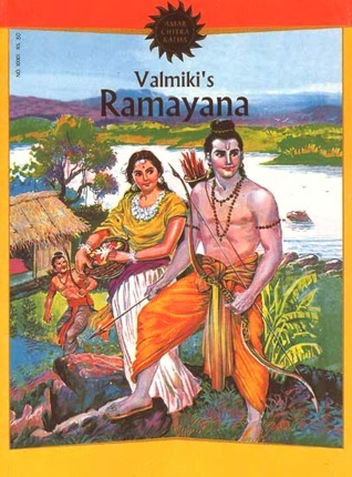 Valmiki's Ramayana book cover
