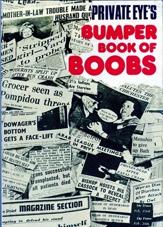 "Private Eye's" Bumper Book of Boobs book cover