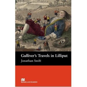 Gulliver's Travels in Lilliput book cover